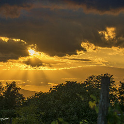 nature sunset hdr photography